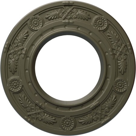 Ekena Millwork Daniela Ceiling Medallion (Fits Canopies up to 3 7/8"), 8"OD x 3 7/8"ID x 1/2"P, Witch Hazel CM08DNWHF